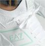 Emporio Armani EA7 Witte Gebreide Sneakers White Dames - Thumbnail 8