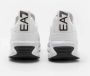 Emporio Armani EA7 Lage Sneakers met Mesh Paneel Wit White Heren - Thumbnail 3