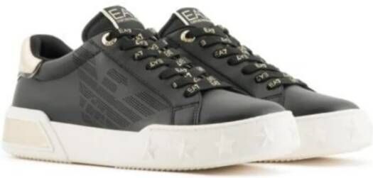 Emporio Armani EA7 Lente Zomer Dames Sneakers X8X179 Xk383 Black Dames