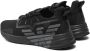 Emporio Armani EA7 Zwarte sportieve sneakers met rubberen zool Black Heren - Thumbnail 10