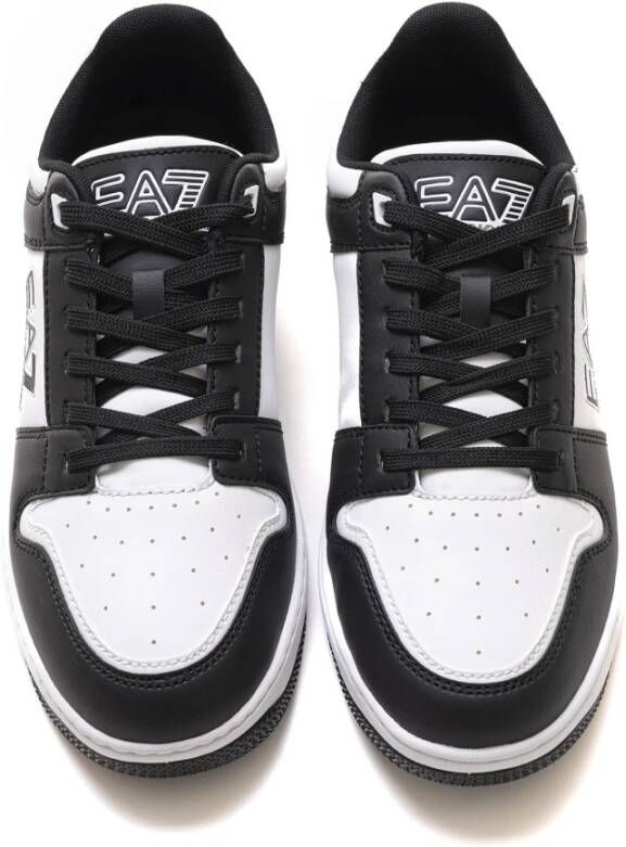 Emporio Armani EA7 Logo Sneakers met contrasterende details