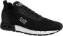 Emporio Armani EA7 Zwarte Gebreide Sneakers Logo Print Black Heren - Thumbnail 7