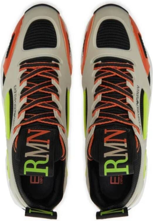 Emporio Armani EA7 Multicolor Heren Sneakers 100%Pl Materiaal Multicolor Heren