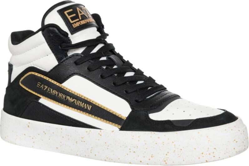 Emporio Armani EA7 Multicolor Hoge Sneakers Multicolor Heren