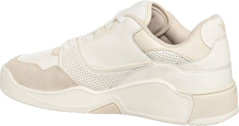 Emporio Armani EA7 Multicolor Veterschoenen White Dames
