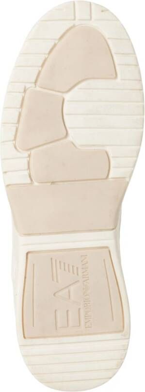 Emporio Armani EA7 Multicolor Veterschoenen White Dames