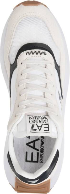 Emporio Armani EA7 Multicolor Veterschoenen White Heren