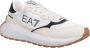Emporio Armani EA7 Witte Leren Sneakers Minimalistische Stijl White Heren - Thumbnail 5