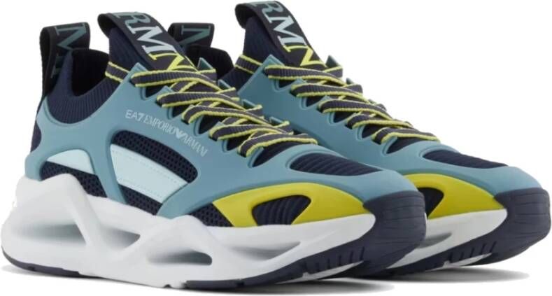 Emporio Armani EA7 Lage Sneakers X8X174 XK377 - Foto 2