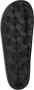 Ea7 Emporio Armani Teenslippers Visibility Logo Slides Shiny Gold Black - Thumbnail 3