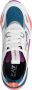 Emporio Ar i EA7 Witte Multicolor Sneaker Paars Logo White - Thumbnail 4