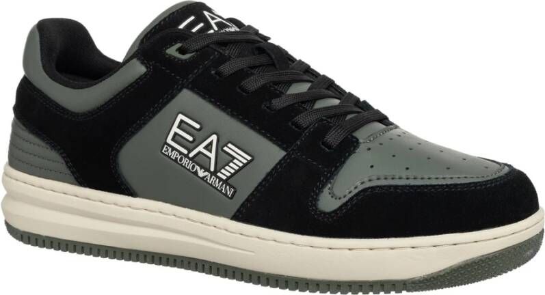 Emporio Armani EA7 Multikleur Vetersluiting Sneakers Multicolor Heren