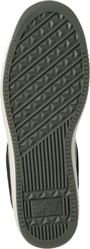 Emporio Armani EA7 Multikleur Vetersluiting Sneakers Multicolor Heren