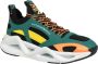 Emporio Armani EA7 Multikleur Vetersluiting Sneakers Multicolor Heren - Thumbnail 14