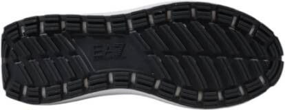 Emporio Armani EA7 Polyamide Heren Sneakers Collectie Black Heren