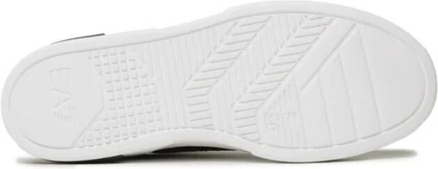 Emporio Armani EA7 Premium Court Sneaker Black Heren