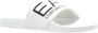 Emporio Armani EA7 Gedessineerde PVC Slippers voor Mannen White Heren - Thumbnail 12
