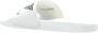 Emporio Armani EA7 Gedessineerde PVC Slippers voor Mannen White Heren - Thumbnail 13