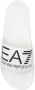 Emporio Armani EA7 Gedessineerde PVC Slippers voor Mannen White Heren - Thumbnail 14