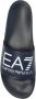 Ea7 Emporio Armani Teenslippers Visibility Logo Slides Navy Blue - Thumbnail 7