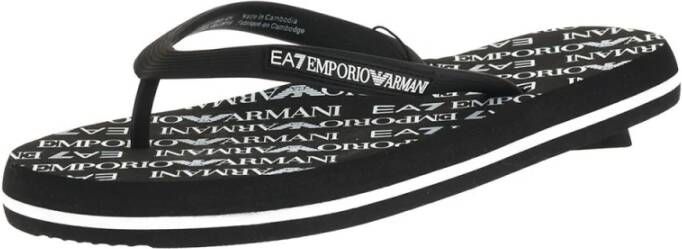 Emporio Armani EA7 Sandals Black Heren