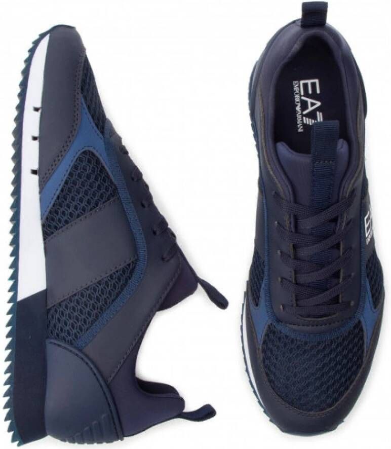 Emporio Armani EA7 Shoes Blauw Heren