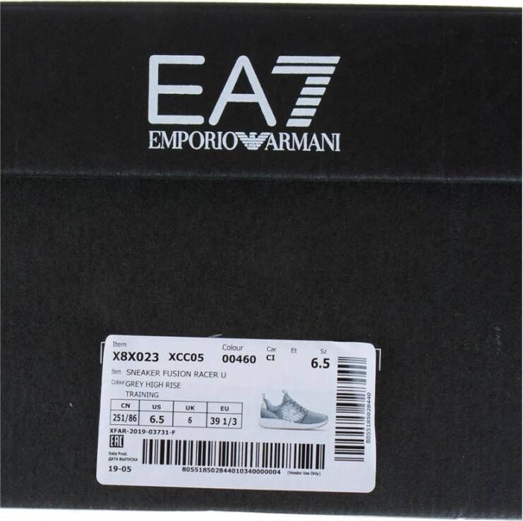 Emporio Armani EA7 Shoes Gray Heren