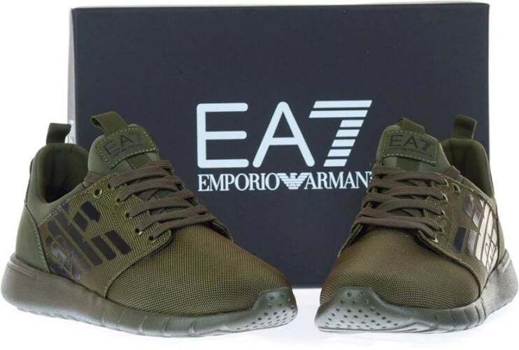 Emporio Armani EA7 Shoes Green Heren
