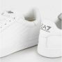 Emporio Armani EA7 Witte sneakers geïnspireerd op sportkleding White Heren - Thumbnail 11