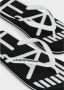 Emporio Armani EA7 Logo Flip-Flops Black- Heren Black - Thumbnail 9