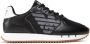 Emporio Armani EA7 Zwart Wit Unisex Sneaker Training Black Heren - Thumbnail 2