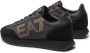 Emporio Armani EA7 Zwarte Casual Textiel Sneakers met 3cm Rubberen Zool Black Heren - Thumbnail 4
