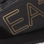 Emporio Armani EA7 Zwarte Casual Textiel Sneakers met 3cm Rubberen Zool Black Heren - Thumbnail 7