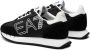 Emporio Armani EA7 Zwarte Casual Textiel Sneakers met 3cm Rubberen Zool Black Heren - Thumbnail 6