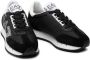 Emporio Armani EA7 Zwarte Casual Textiel Sneakers met 3cm Rubberen Zool Black Heren - Thumbnail 8