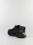 Emporio Armani EA7 Unisex Zwarte Witte Sneaker van Eco Leer Mesh Black Heren - Thumbnail 2