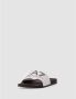 Emporio Armani EA7 Witte Casual Synthetische Rubberen Zool Sandalen White Heren - Thumbnail 9