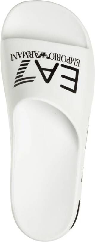 Emporio Armani EA7 Slides White Heren