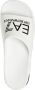 Emporio Armani EA7 Heren Wit Zwarte Rubberen Slipper Black Heren - Thumbnail 6