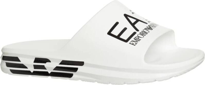 Emporio Armani EA7 Slides White Heren