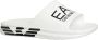 Emporio Armani EA7 Heren Wit Zwarte Rubberen Slipper Black Heren - Thumbnail 7