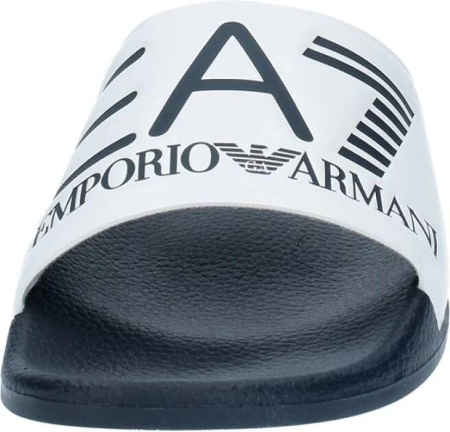Emporio Armani EA7 Slippers Wit Heren
