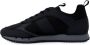 Emporio Armani EA7 Nieuwe Armani Noir Sneakers met Zilveren Logo Black Heren - Thumbnail 5