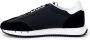 Emporio Armani EA7 Zwarte Casual Textiel Sneakers met 3cm Rubberen Zool Black Heren - Thumbnail 11