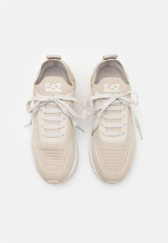 Emporio Armani EA7 Sneakers Beige Heren