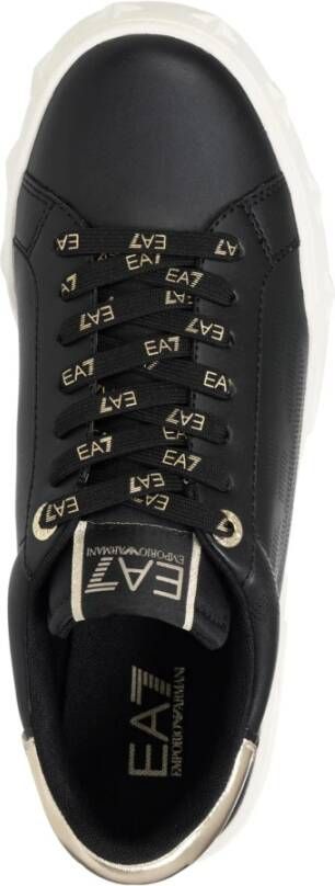 Emporio Armani EA7 Damesmode Sneakers Black Dames
