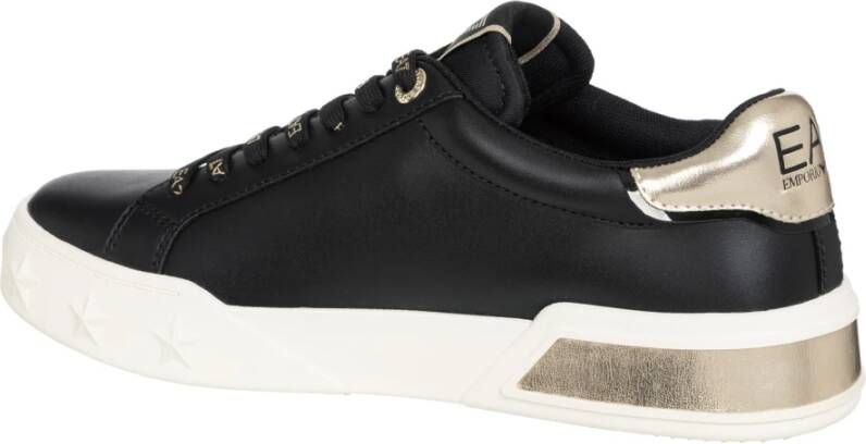 Emporio Armani EA7 Damesmode Sneakers Black Dames