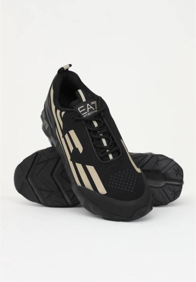 Emporio Armani EA7 Stijlvolle en verfijnde sneakers voor mannen Black Heren - Foto 7