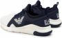 Emporio Armani EA7 Sneakers Blauw Heren - Thumbnail 4