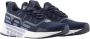 Emporio Armani EA7 Blauwe Casual Textiel Sneakers oor Heren Blue Heren - Thumbnail 7